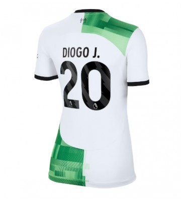 Liverpool Diogo Jota #20 Bortatröja Kvinnor 2023-24 Kortärmad